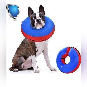 Bilibara Dog Cone Alternative, Inflatable Recovery Collar for Dogs and Cats